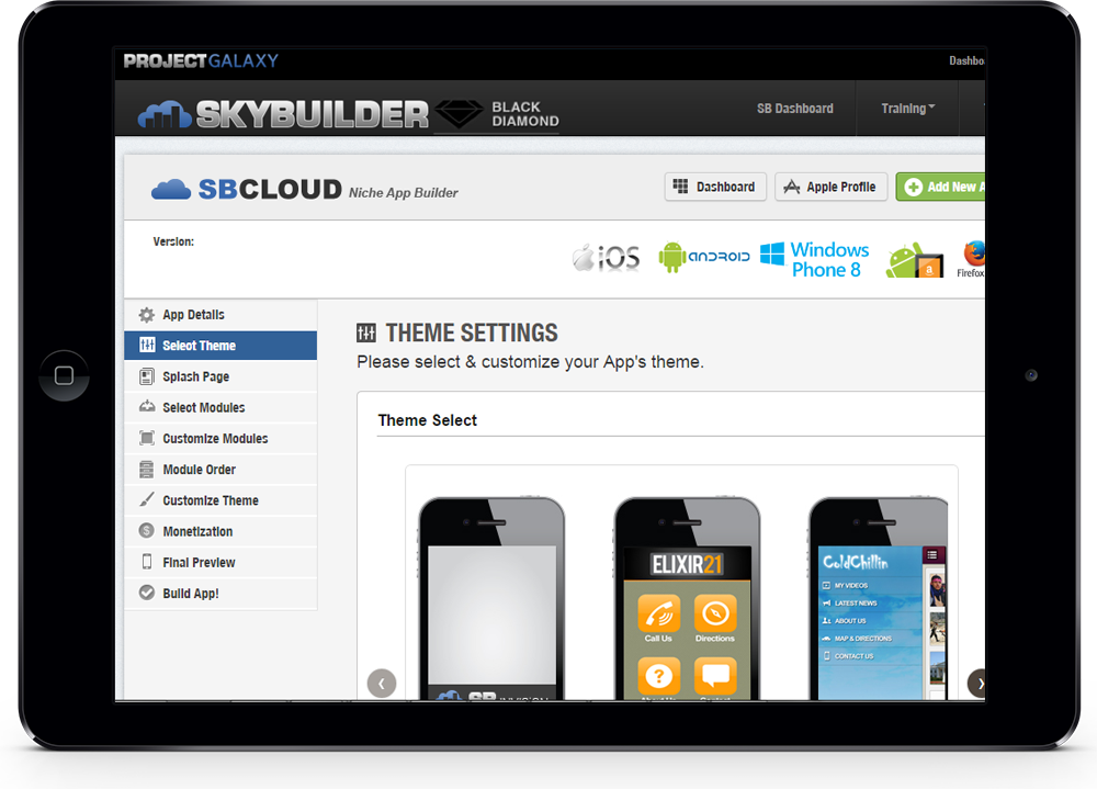 Skybuilder | Build Mobile Apps in Minutes